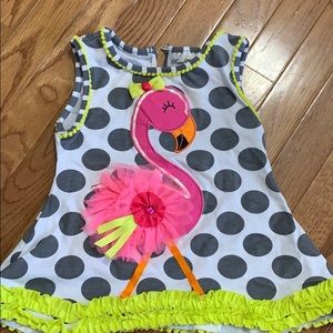 Rare Editions Flamingo 4T outfit